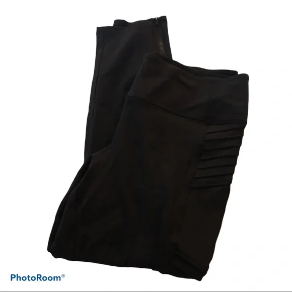 Athleta Delancey Moto Tight Black Large - Picture 9 of 11